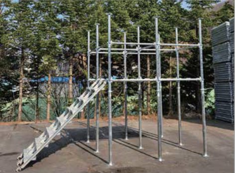 Step 5 — installing the upper horizontal members
