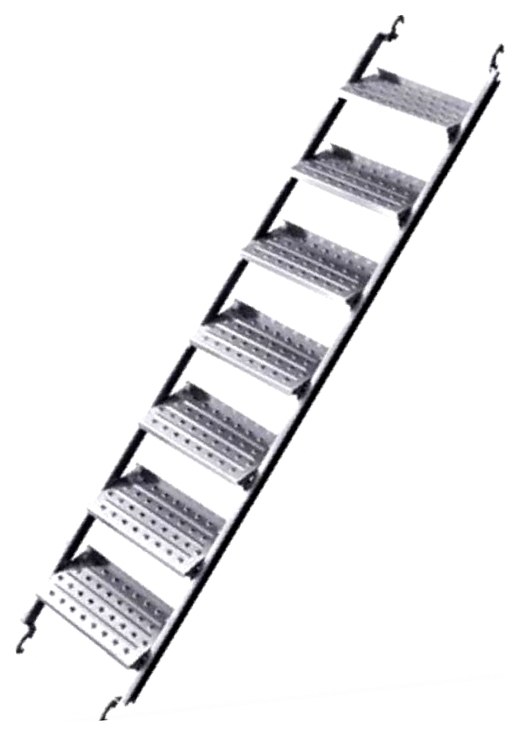 System scaffold stair